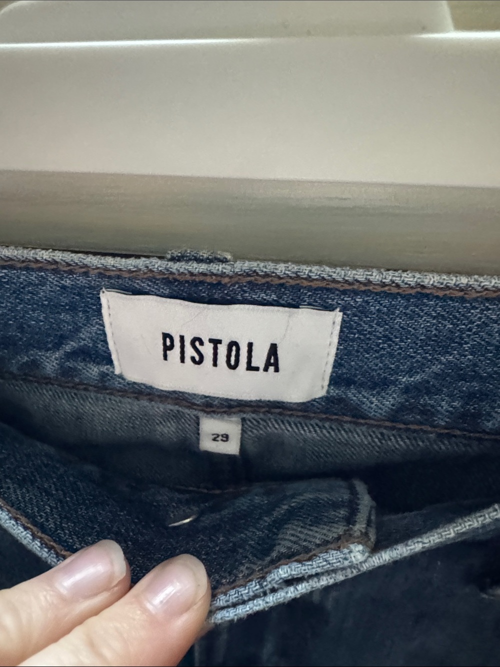 Pistola Kacey Mid Rise Cuffed Boyfriend Jeans Laguna Light Wash NWT Size 29 - Picture 4 of 9